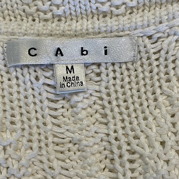 Cabi #193 Cable Knit Cardigan - Medium - Picture 6 of 6